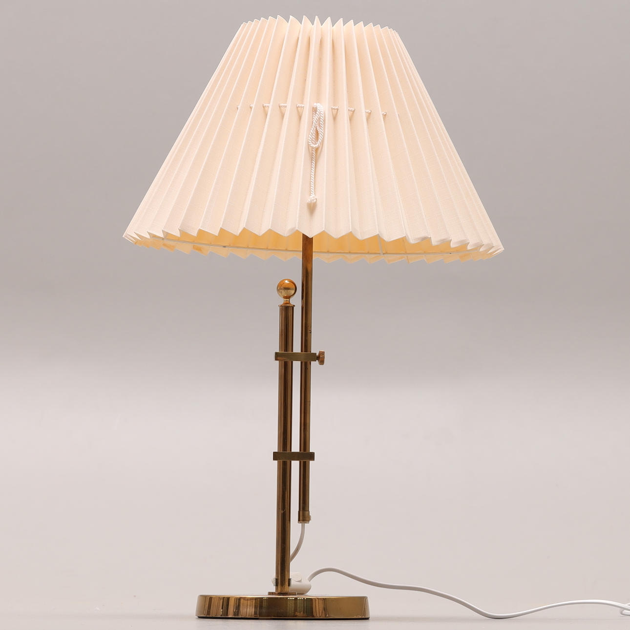 BERGBOMS, a table lamp, model B131, brass.
