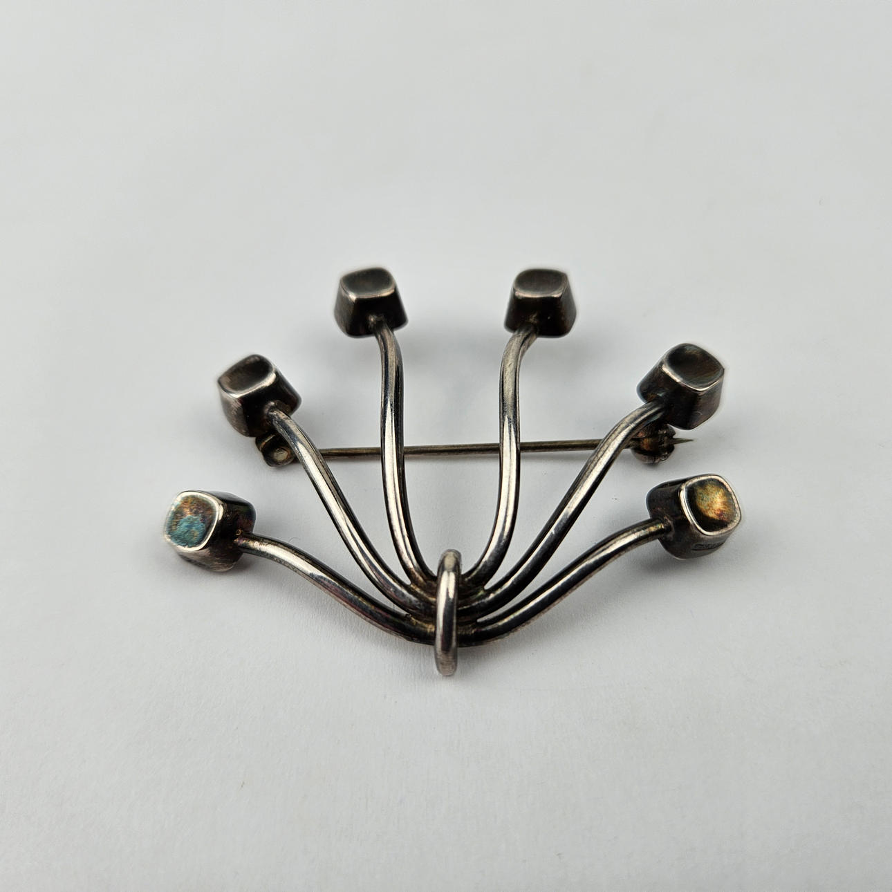 STIGBERT. Brooch. Sterling silver. 1954.