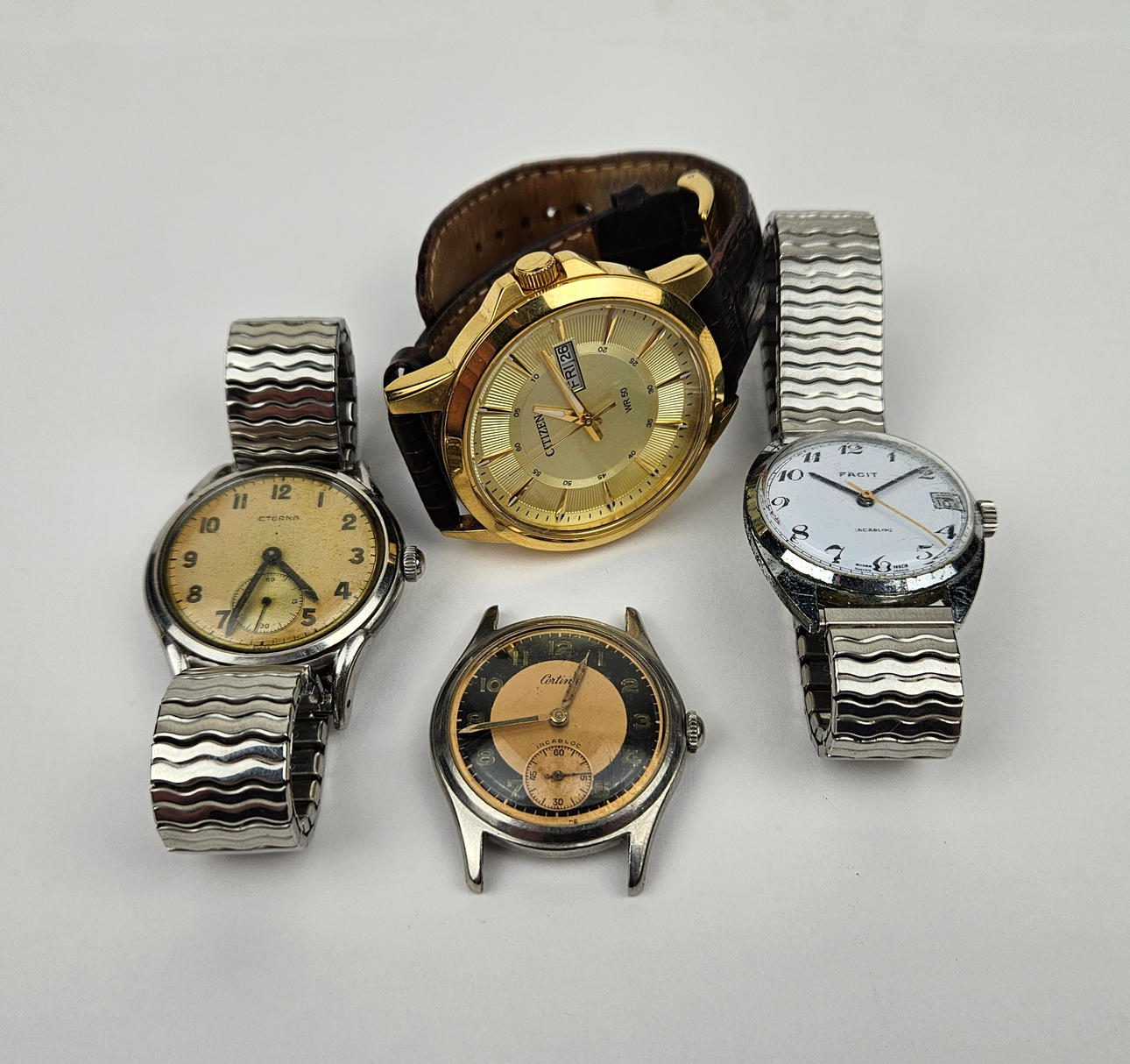 WRISTWATCHES, 4pcs.