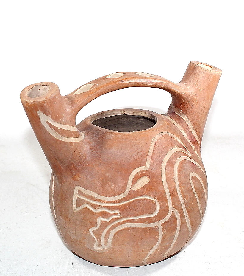 VATTENKRUS, keramik, Navahoe, tidig - 1900-tal.