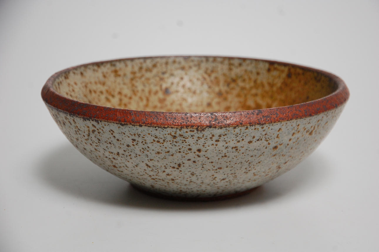 ROLF PALM. skål, keramik, signerad Palm Mölle 1970.