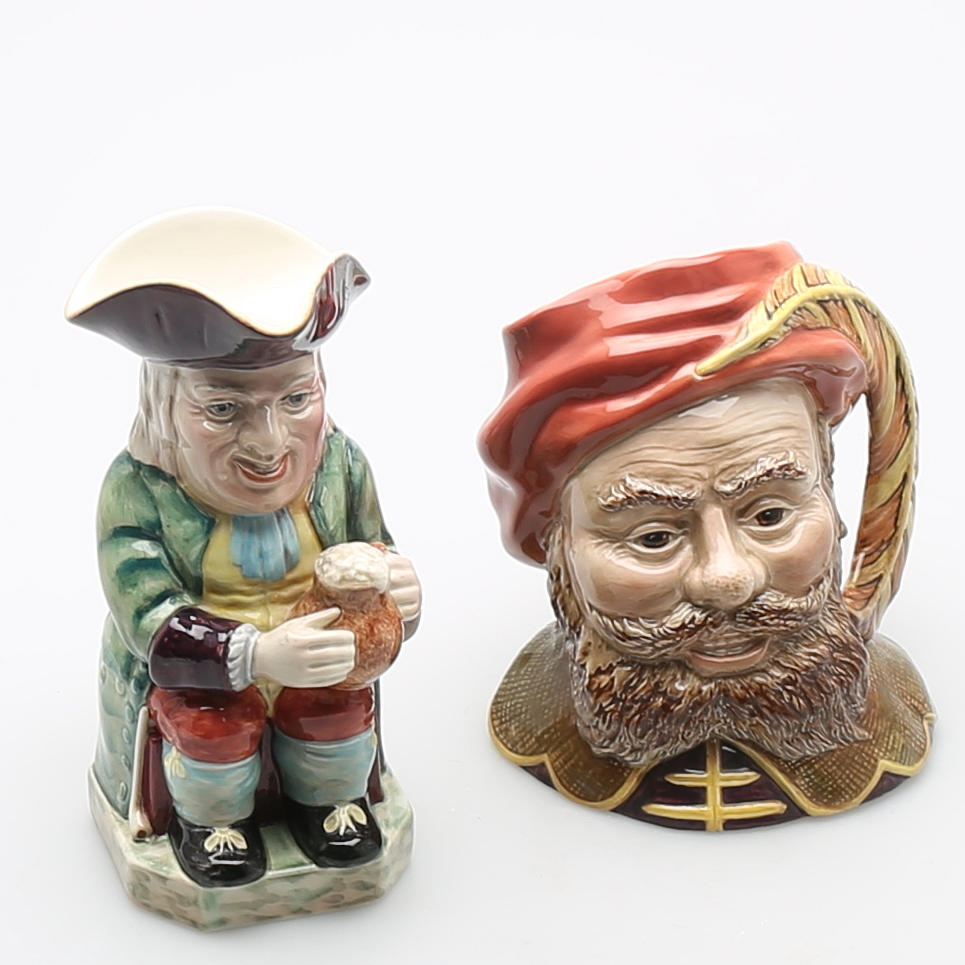 KANNA och krus, porslin, 2 st, Beswick, England.