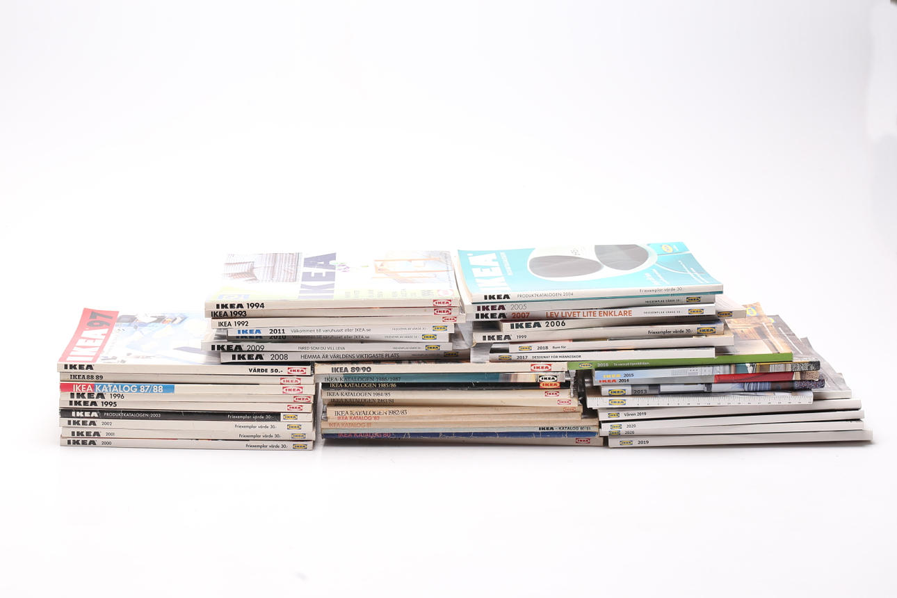 IKEA-KATALOGER, 1980-2020-tal.