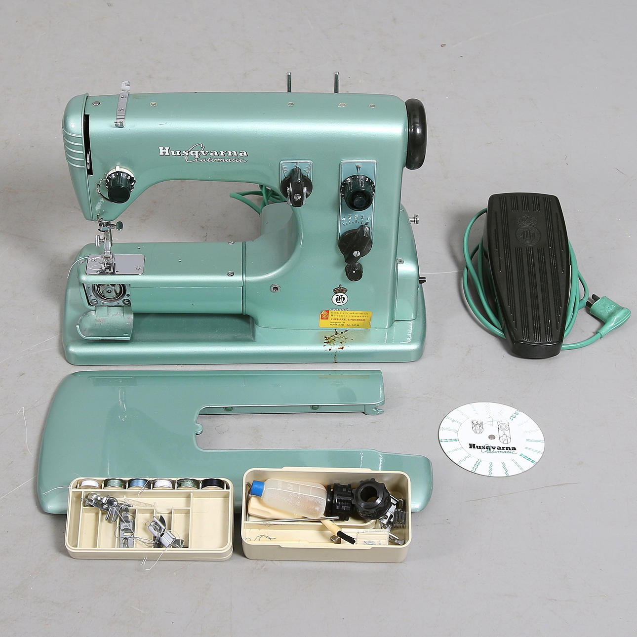 SYMASKIN, Husqvarna Automatic. 1900-talets mitt.