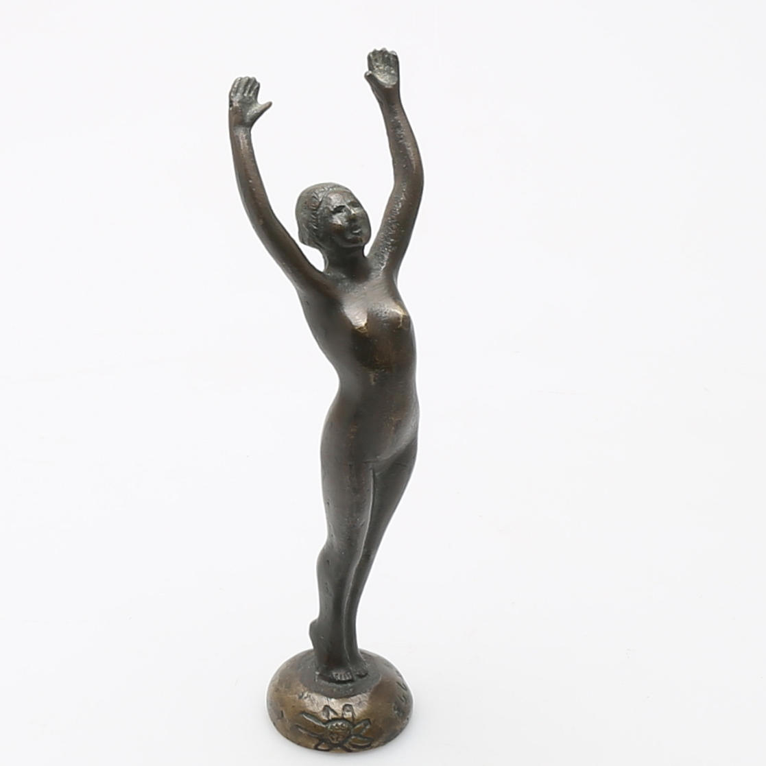 BRONSFIGUR 'Solrosen', Axel Ebbe.