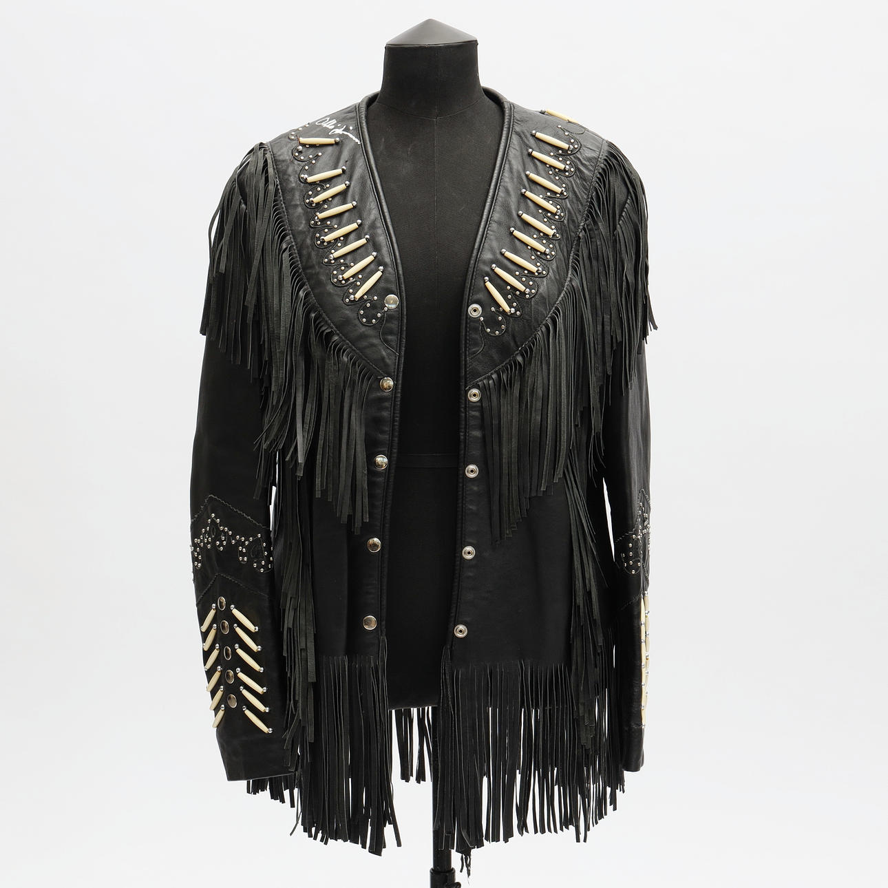 LEATHER JACKET, Cowboy Dreams, signed Olle Jönsson.
