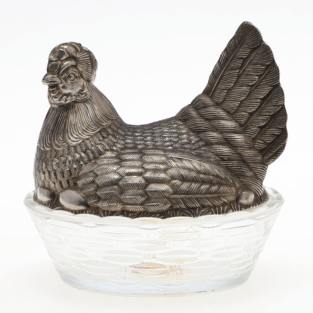 KANANMUNA, metall & lasi, 1900-tal.