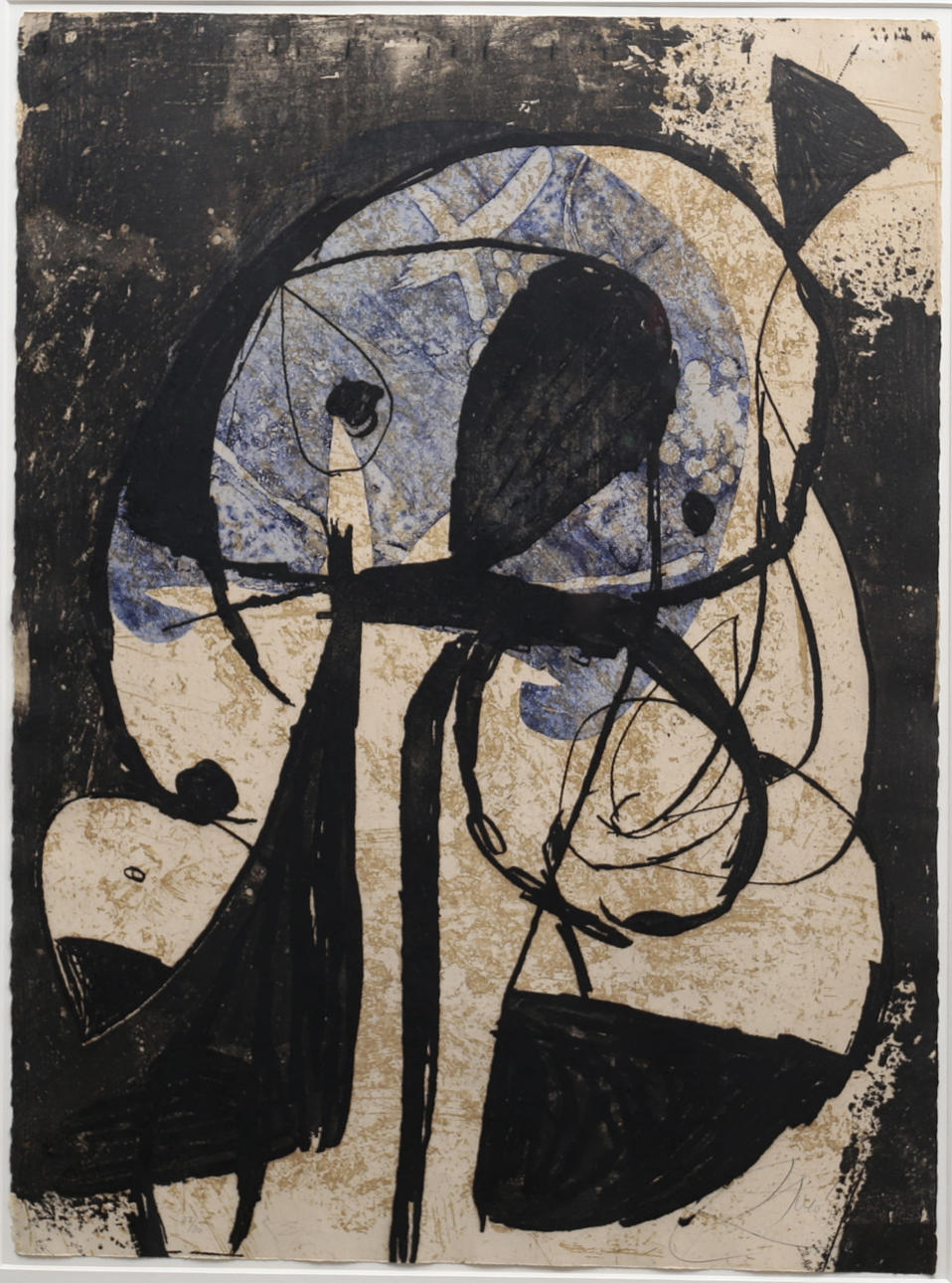 JOAN MIRÓ. "La Commedia Dell'Arte VIII".