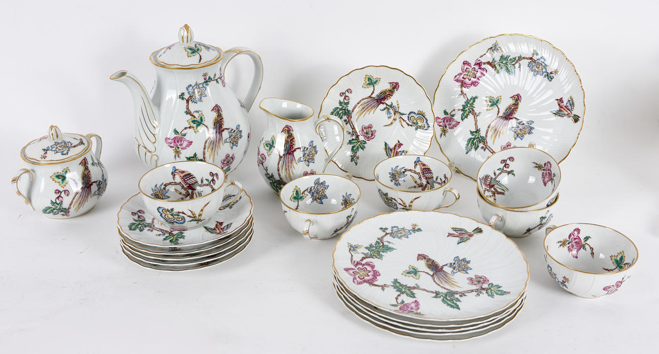 LIMOGES FRANCE. ”PORSLIN SERVICE ”CALCUTTA”.