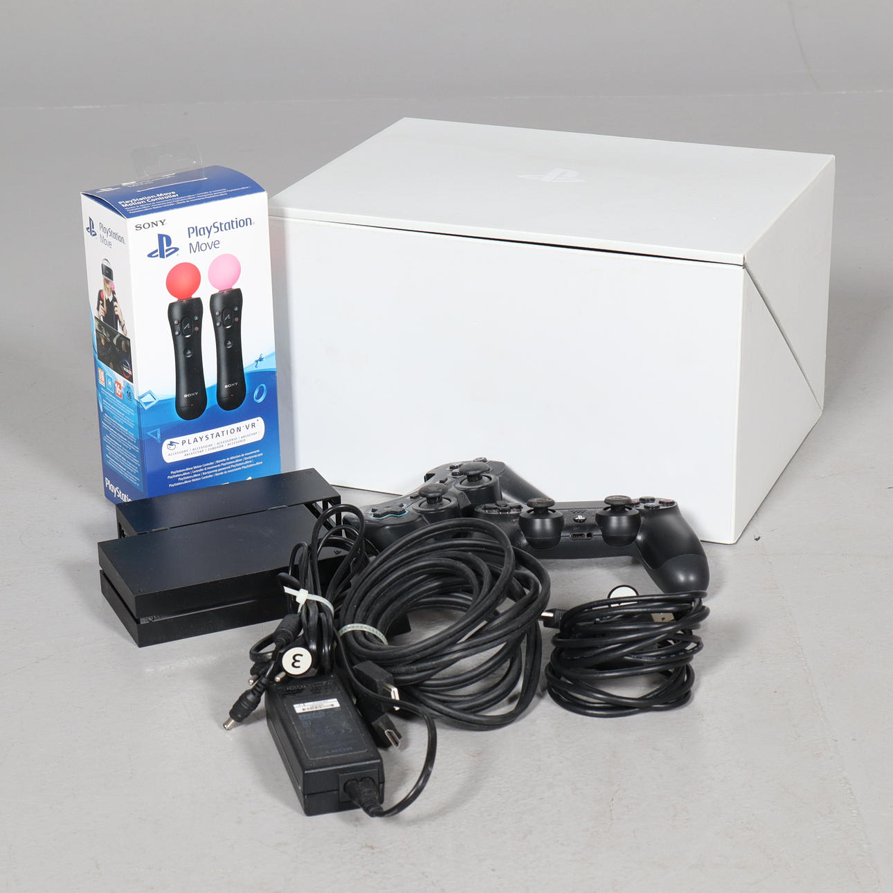 SPELKONSOLL samt tillbehör, Playstation VR.