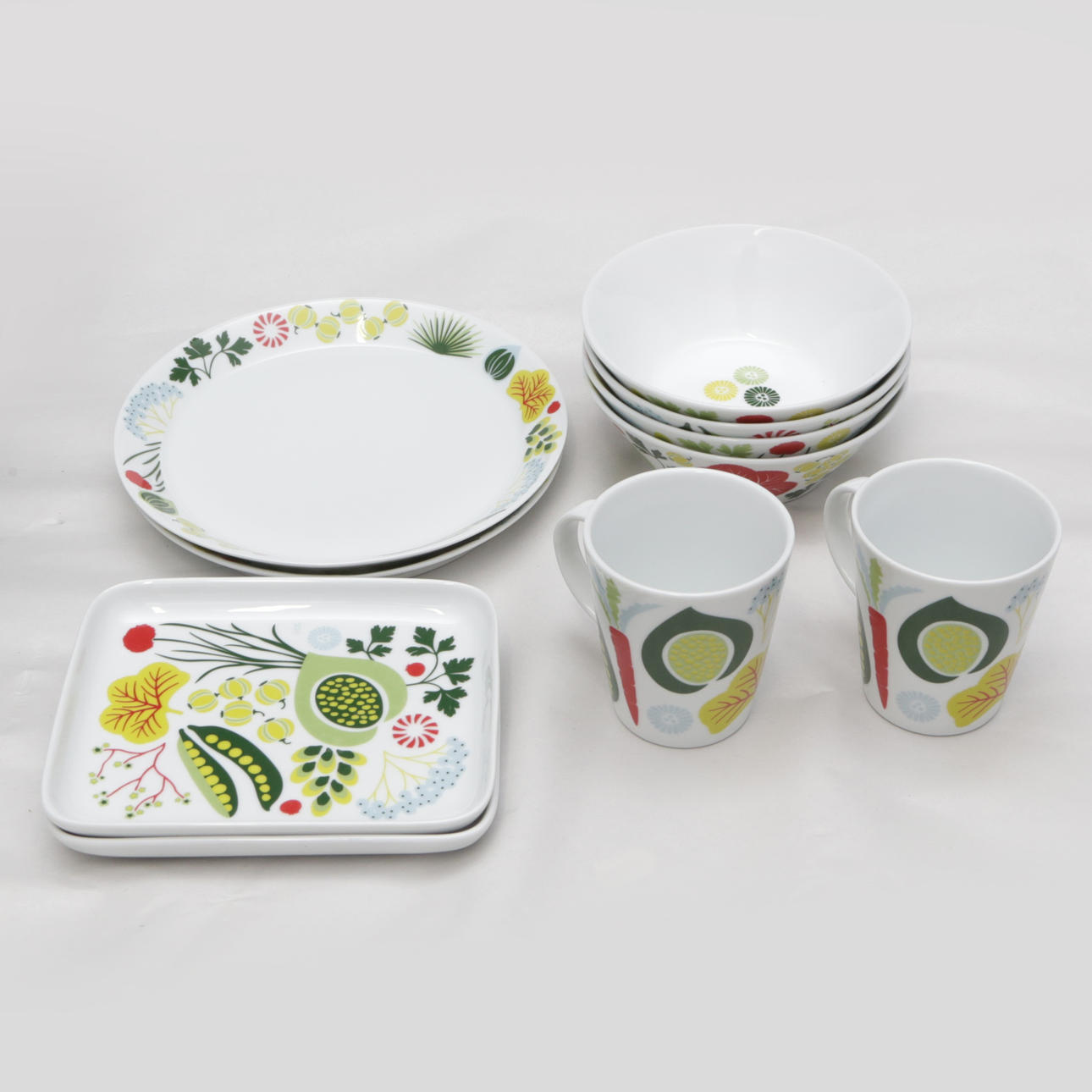 SERVISDELAR, total 10 delar, keramik, Rörstrand Kulinara.