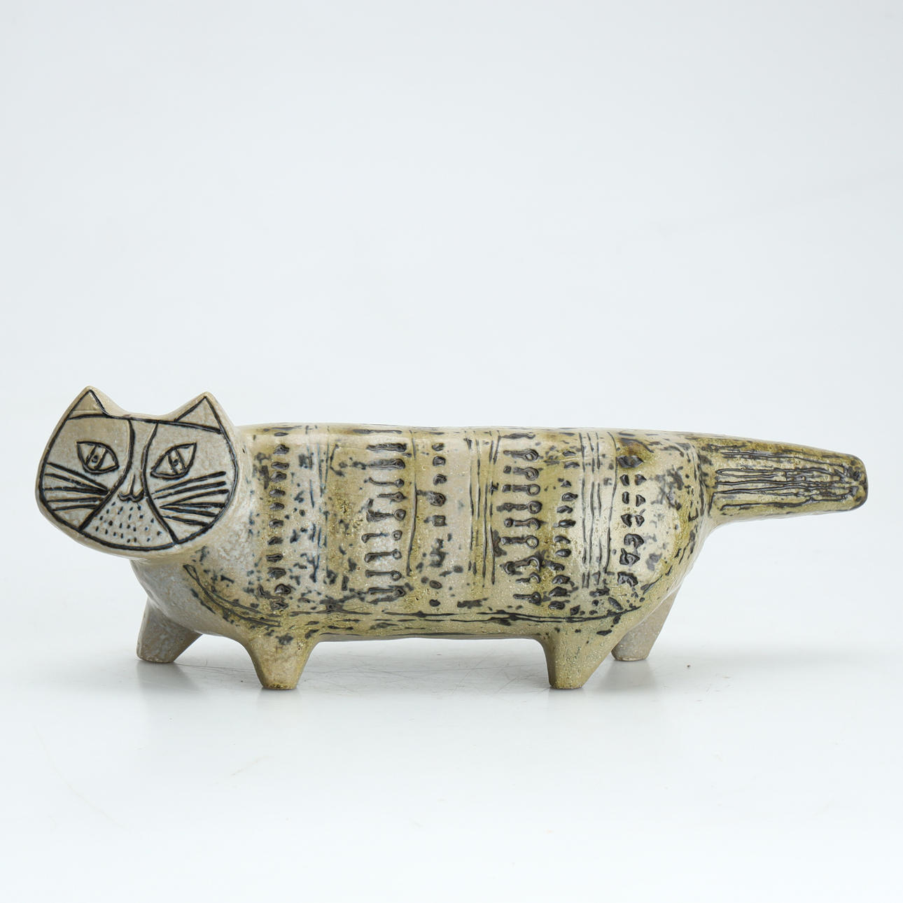 LISA LARSON. Figurine, cat “Max”, from the series “Stora Zoo