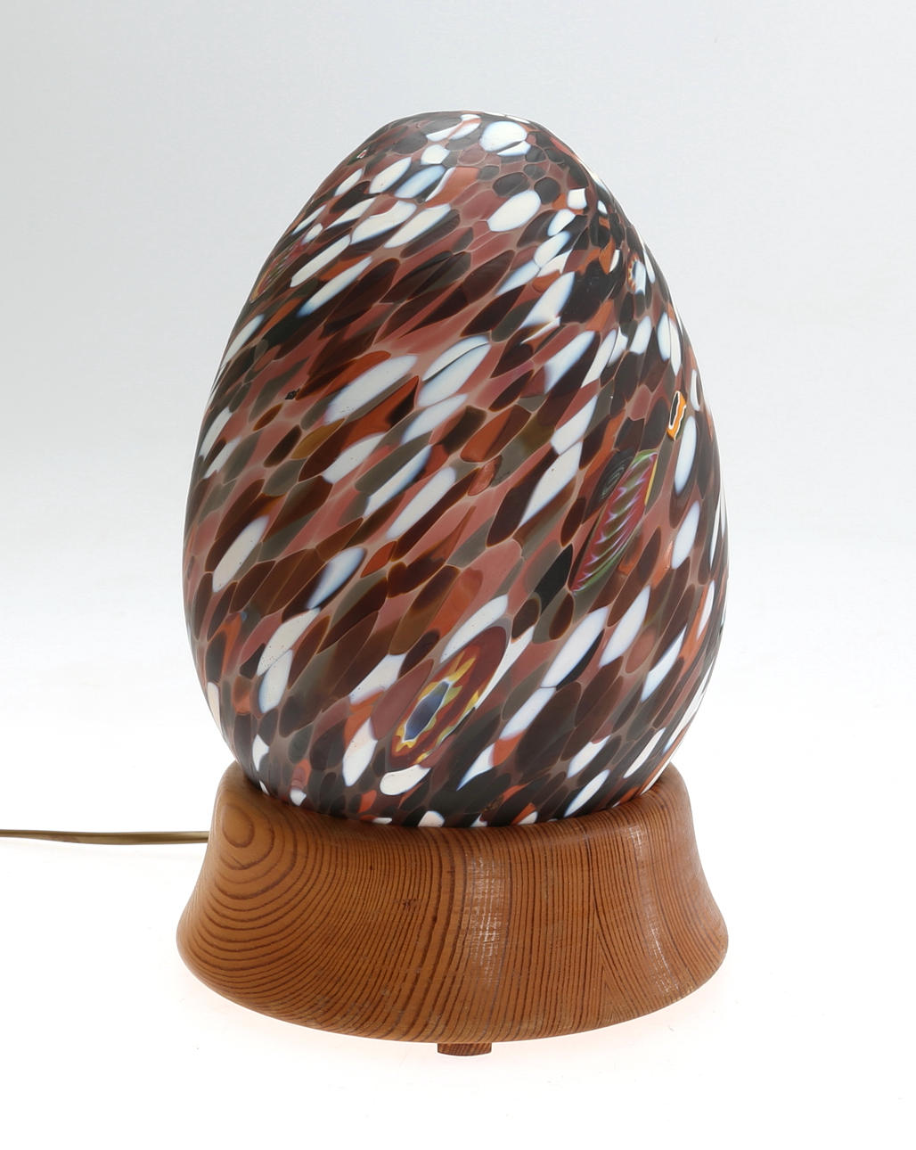 BORDSLAMPA, ägg, Monica Backström, Boda.