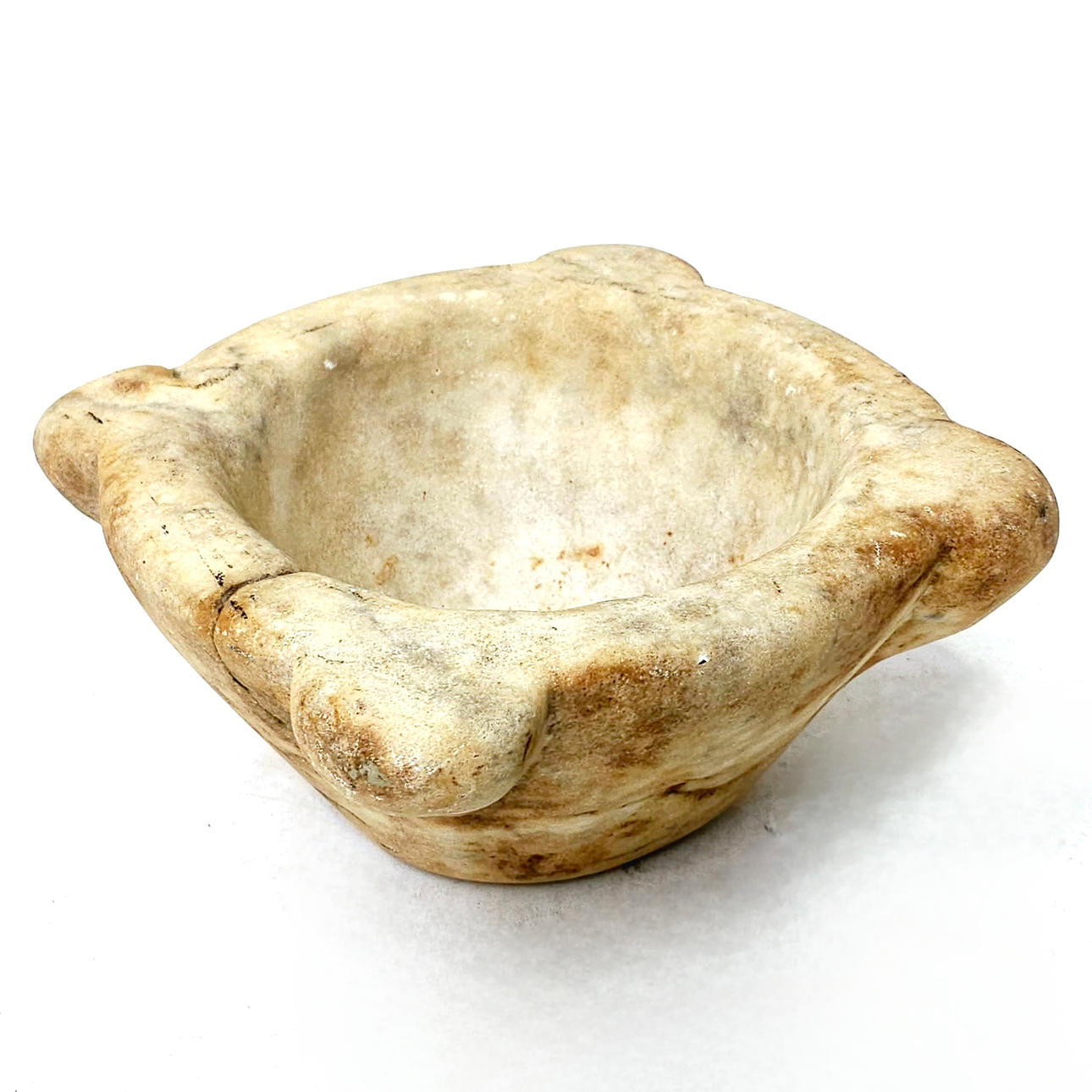 ANTIGUO MORTERO DE MÁRMOL. SIGLO XIX.