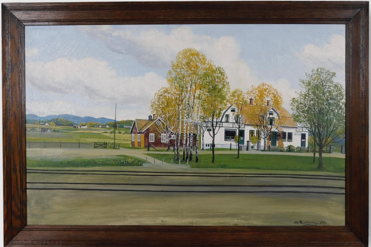 MIKAEL RAATIKAINEN. Oil on canvas.