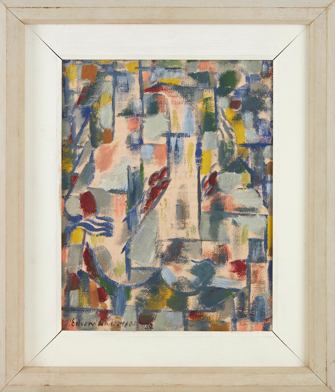 EDVARD ANDERSSON (1891-1967). Abstract figure composition.