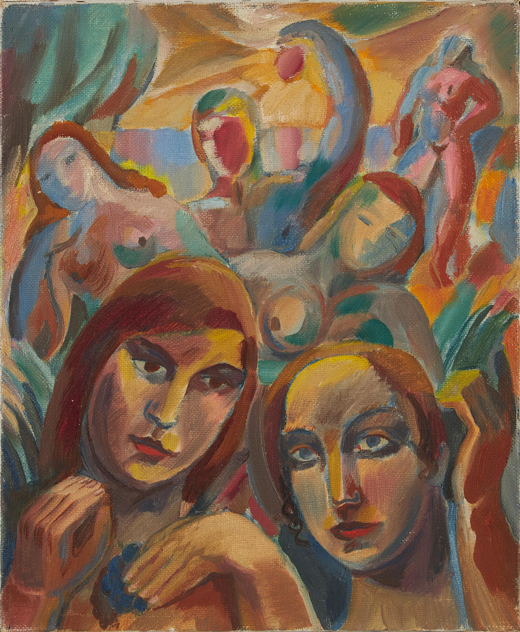 EDVARD ANDERSSON (1891-1967). "Komposition i Paradissviten".