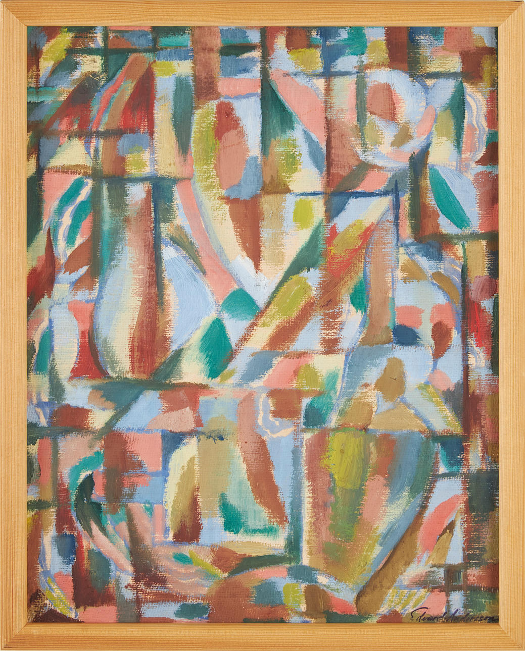 EDVARD ANDERSSON (1891-1967). Composición VI.