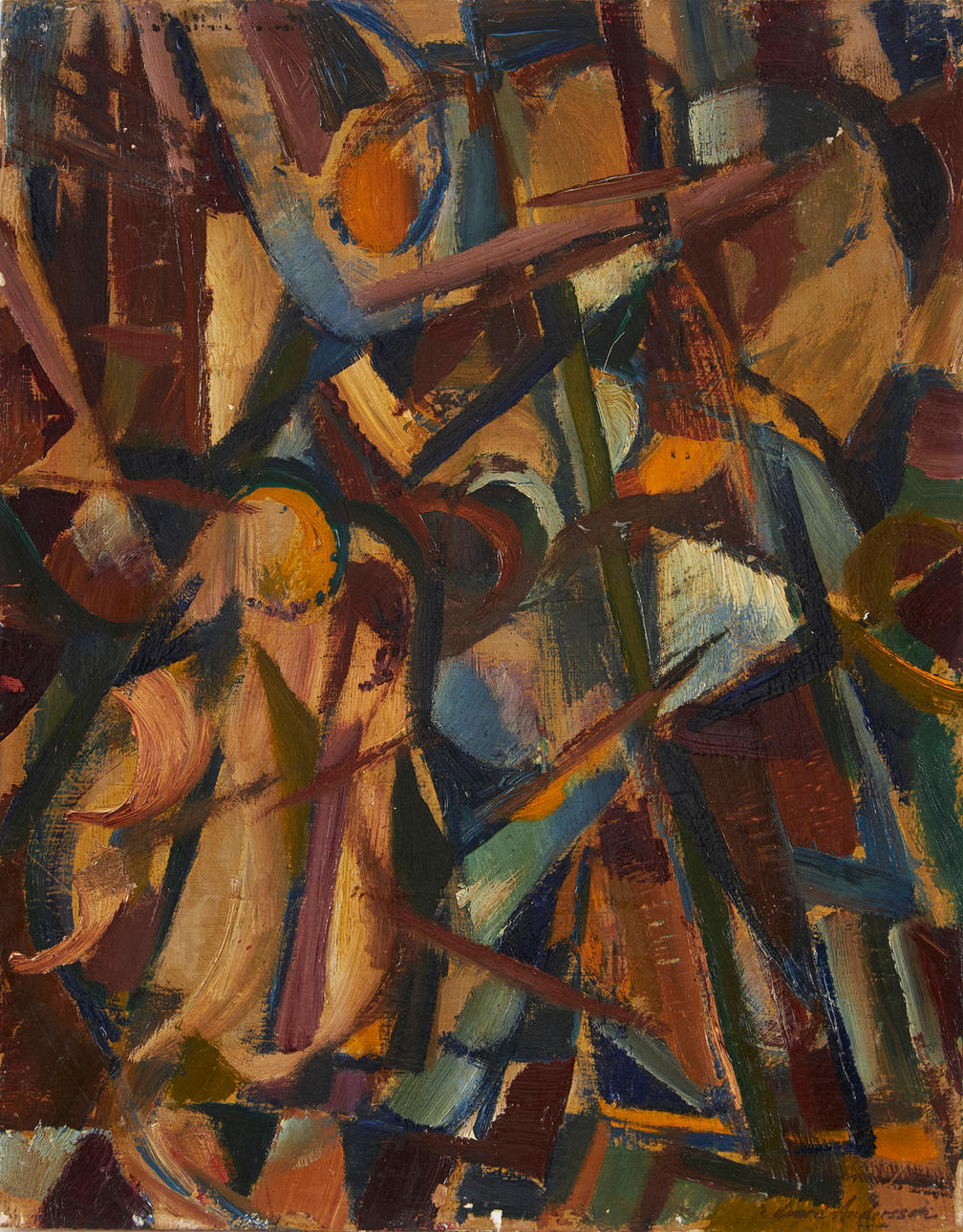EDVARD ANDERSSON (1891-1967). Composición IV.