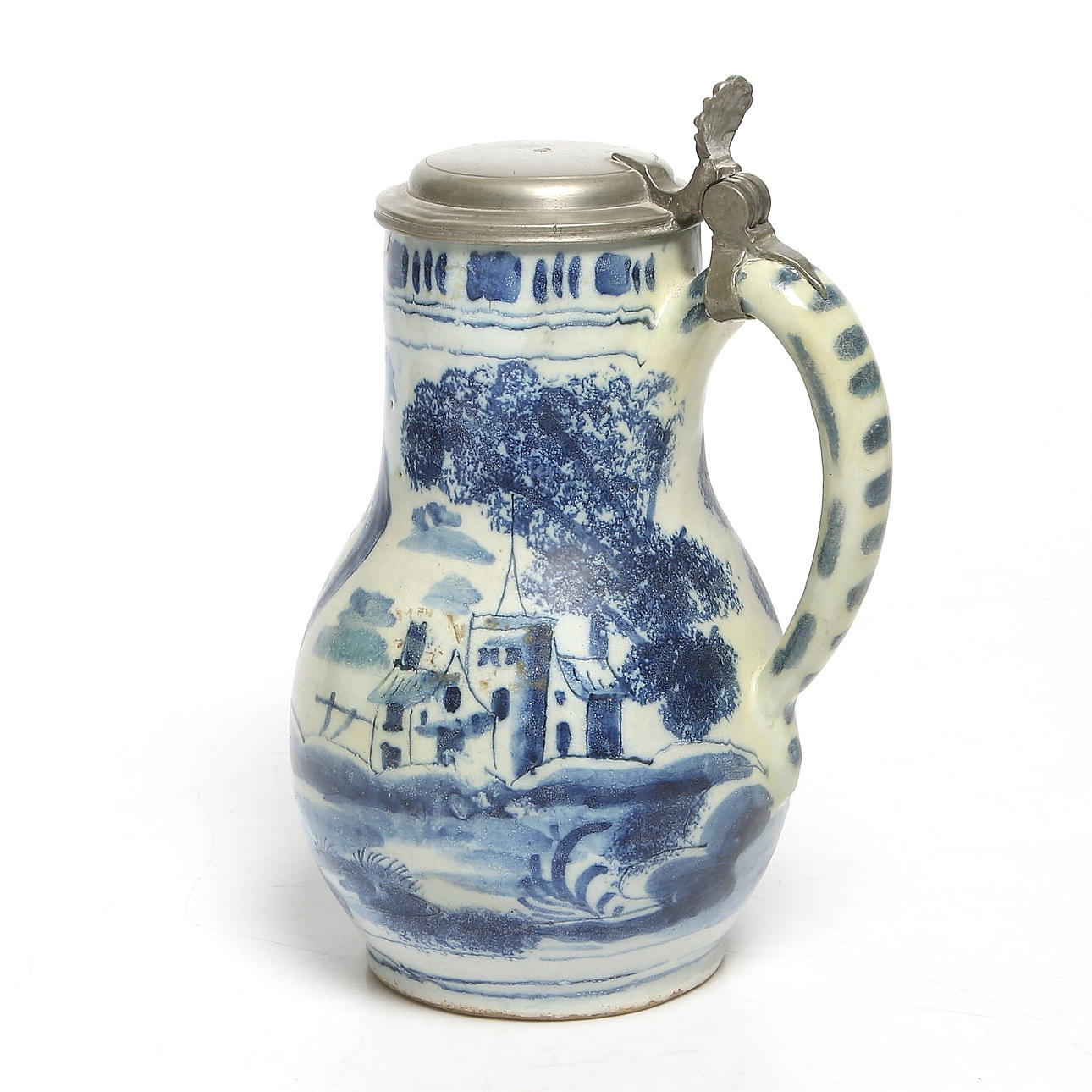 STOP, fajans, Delft, Holland, 1700-tal.