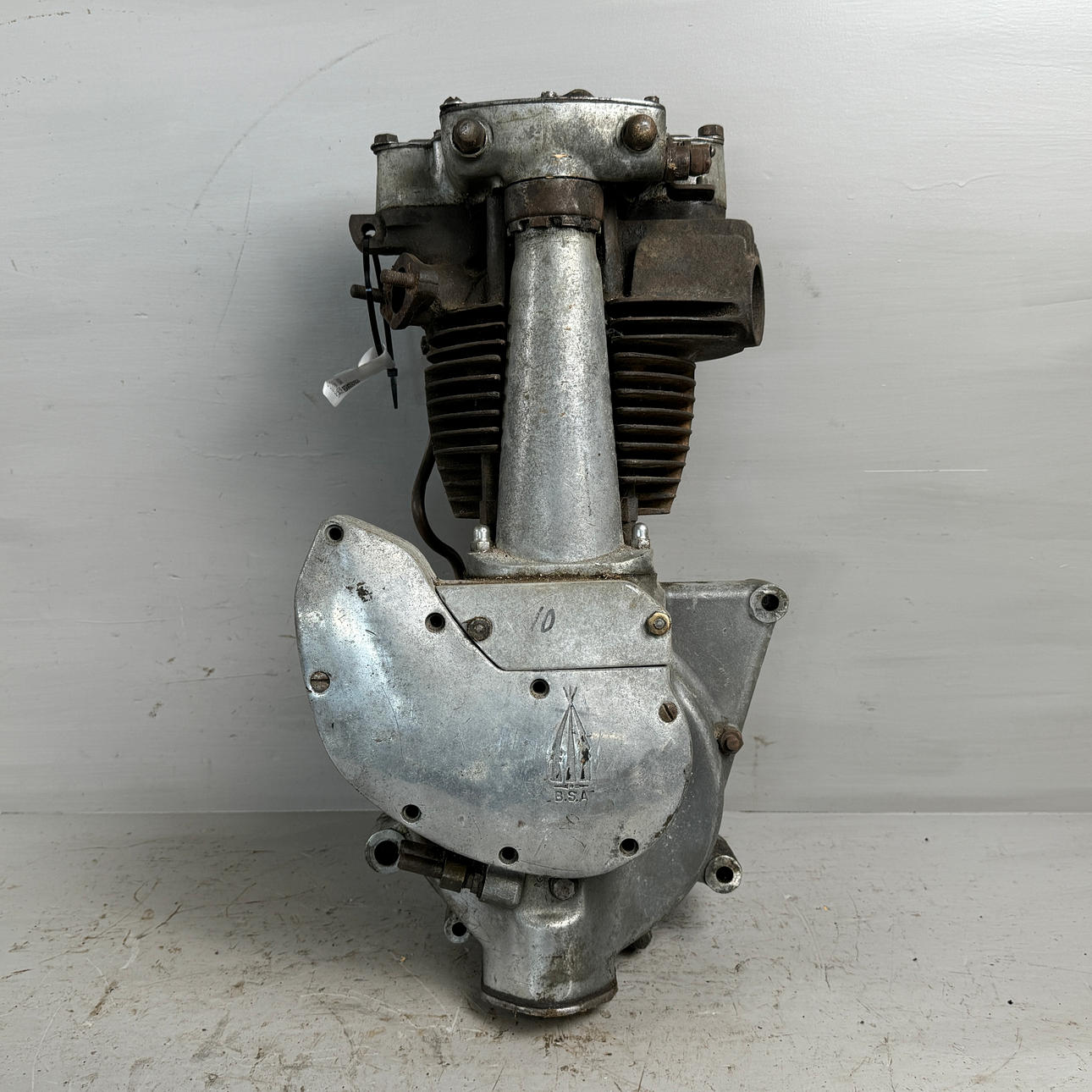 BSA, engine, mod B26, 350 cc, 1939, England.