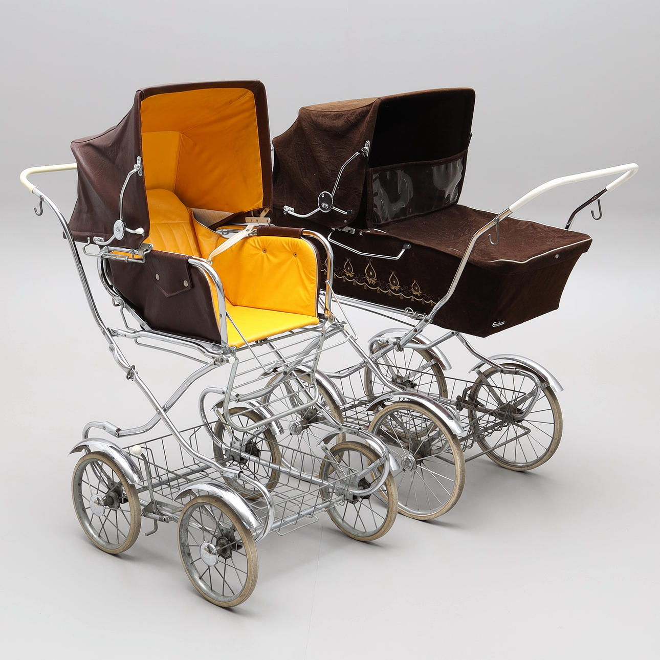 Lastenrattaat, Emmaljunga, 1900-luvun puoliväli.