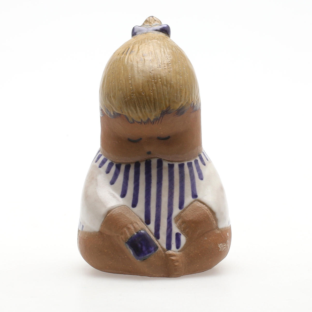 FIGURIN, "Johanna", Lisa Larsson, Gustavsberg, stengods, 1900-talets tredje fjärdedel.