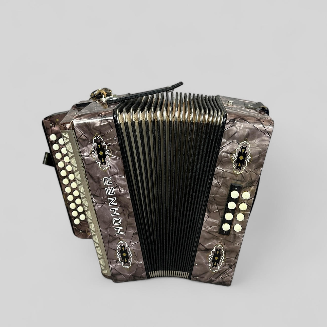 DRAGSPEL, 2-radigt, Hohner, 1900-tal.