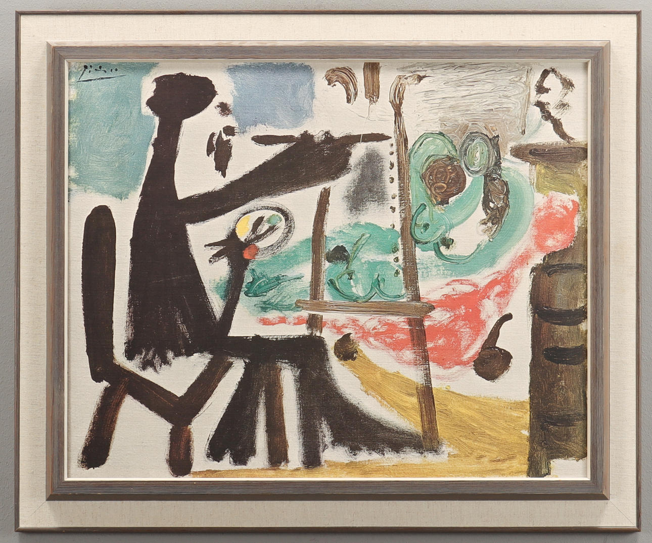 PABLO PICASSO. reproduktion efter, AB Master Art Malmö.