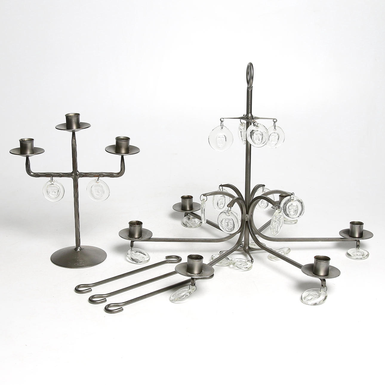 LJUSKRONA samt LJUSSTAKE, Erik Höglund. 1900-talets andra hälft.