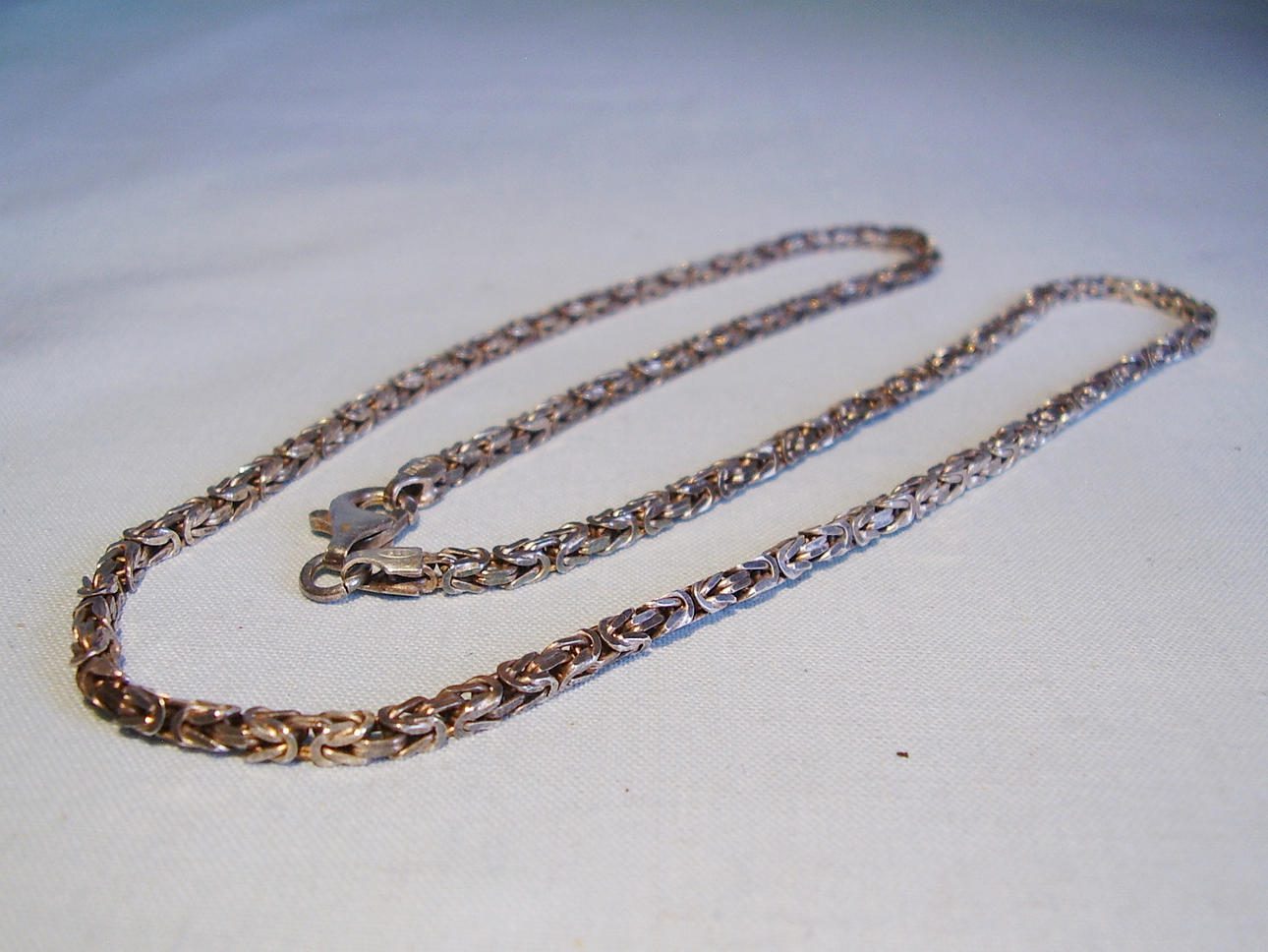 BYSANTINSK KEDJA SILVER 925.