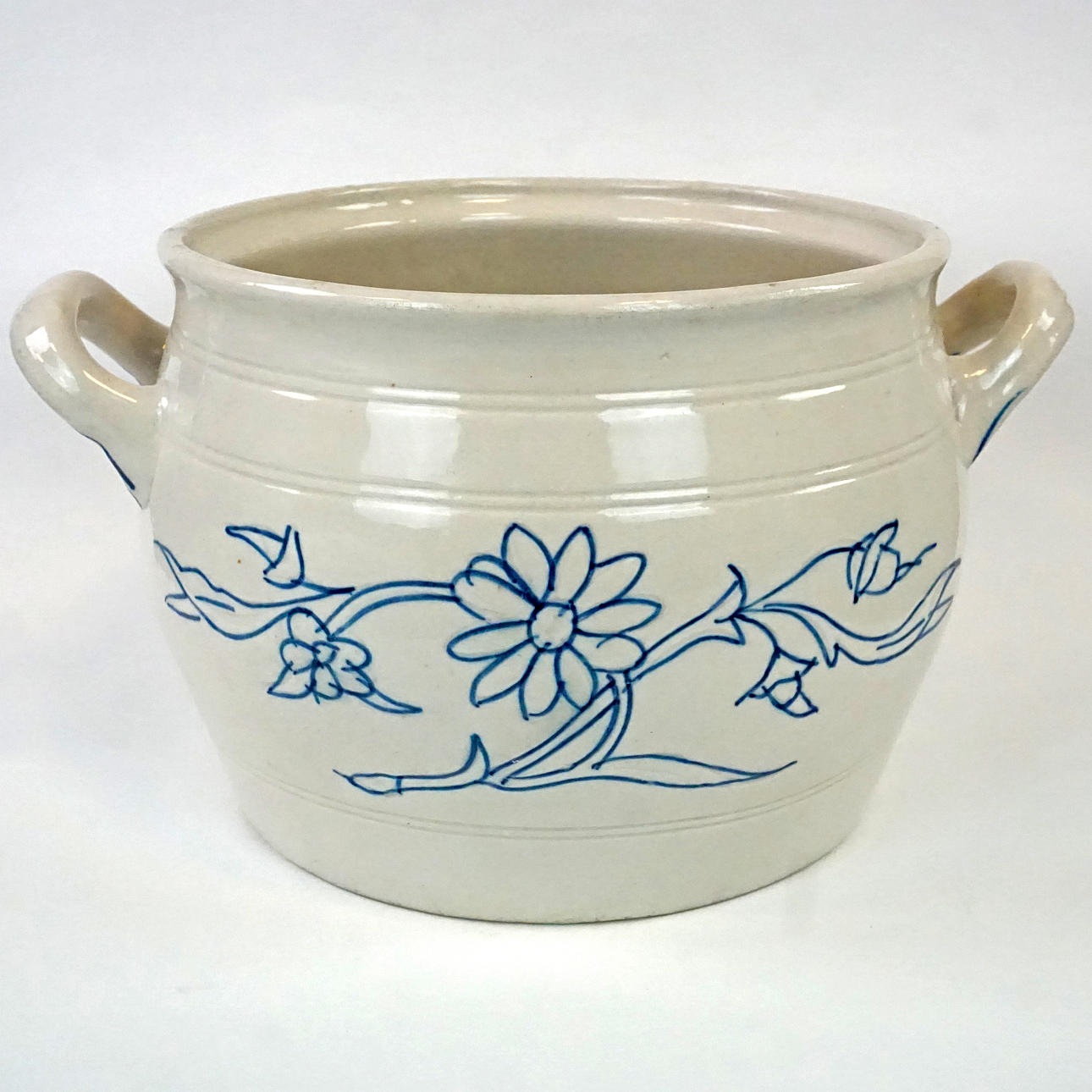 RUUKKU, sinivalkoinen, Rörstrand, 1900-luku.