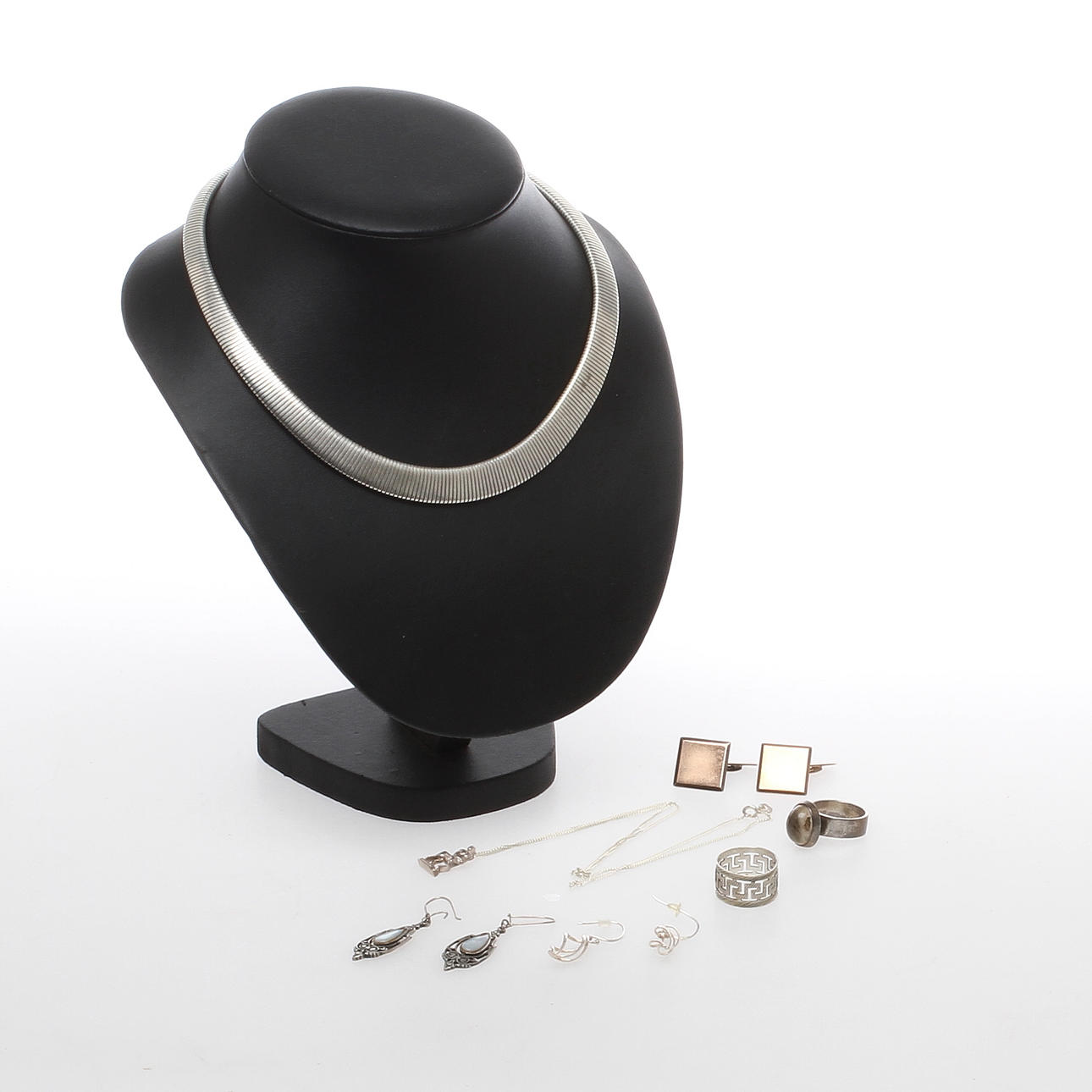 SMYCKEN, 7 delar, silver, 1900/2000-tal.