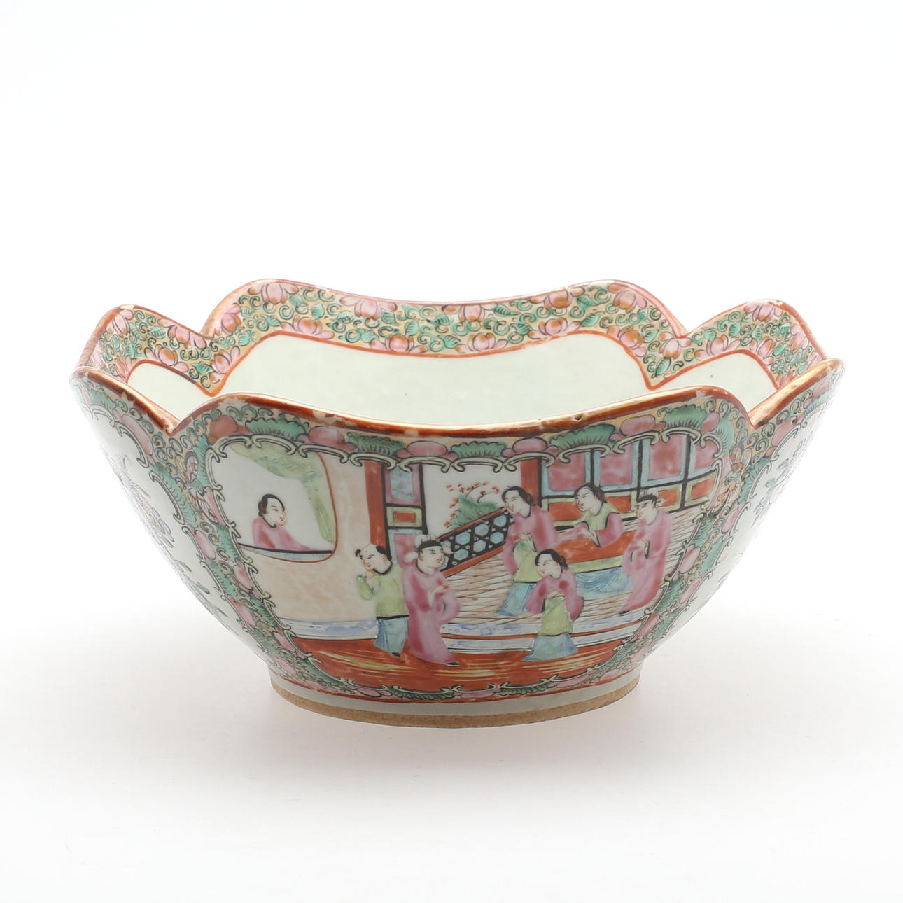 SKÅL, Kina, Kanton-vara, porslin, 1900-talets andra hälft.