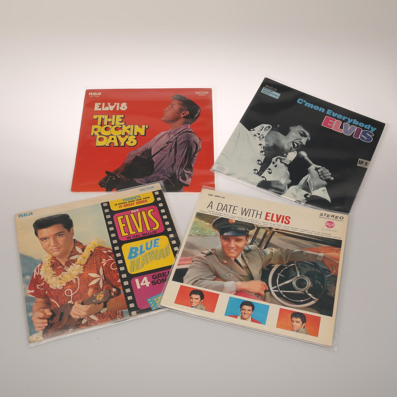 ELVIS PRESLY, LP samling 83 st.