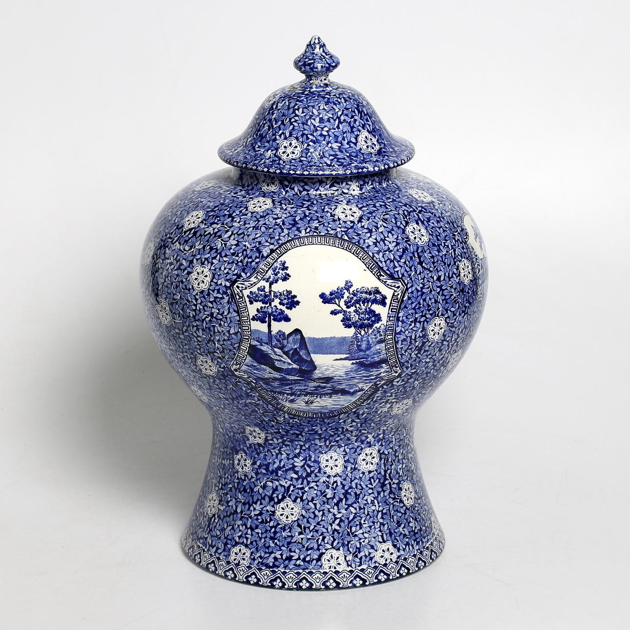 LOCKURNA, flintgods, Rörstrand, sekelskiftet 18-1900.