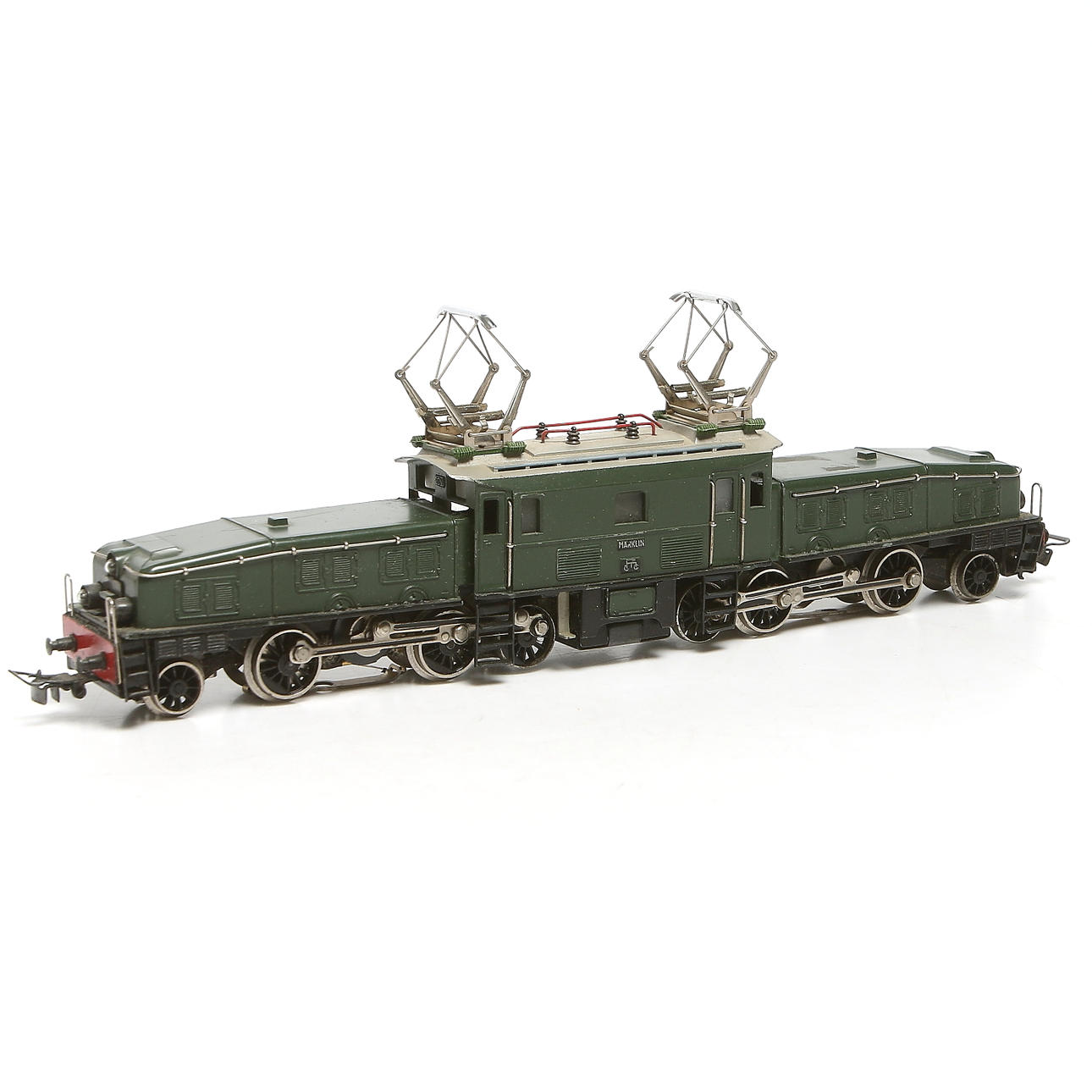 MODELLTÅG, Märklin, ellok CCS 800/3015, "Krokodilen", 1950-tal.