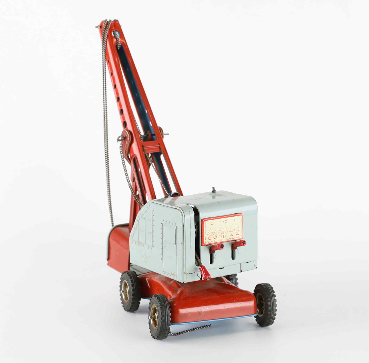 トイガン mzee A METAL TOY, MFZ excavator, West Germany 1960s. Toys - Toys