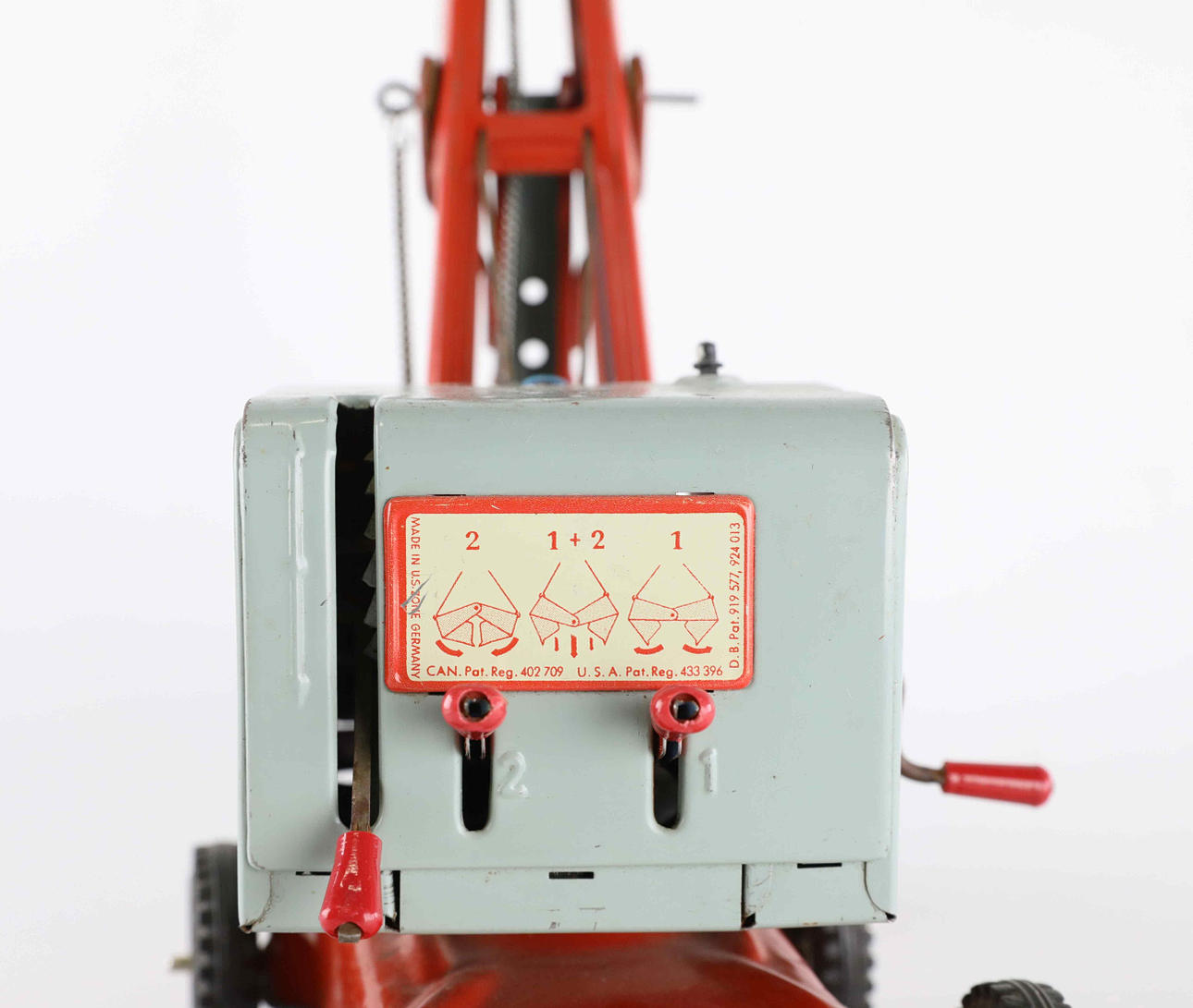 トイガン mzee A METAL TOY, MFZ excavator, West Germany 1960s. Toys - Toys