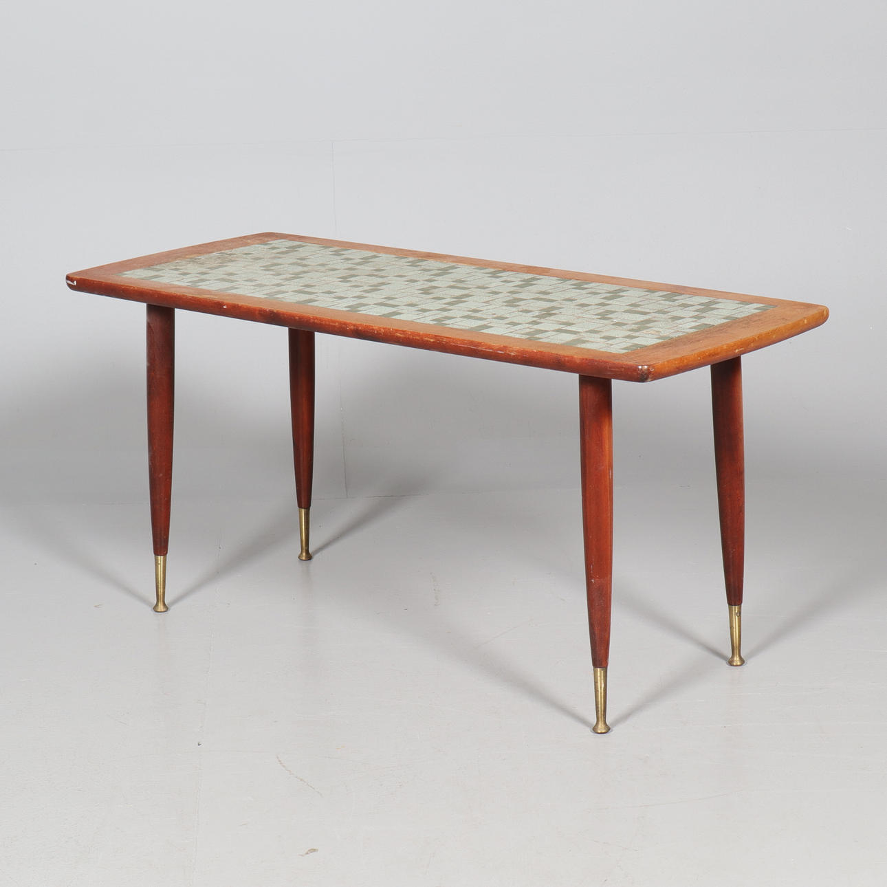 SOFFBORD, trä med mosaik.