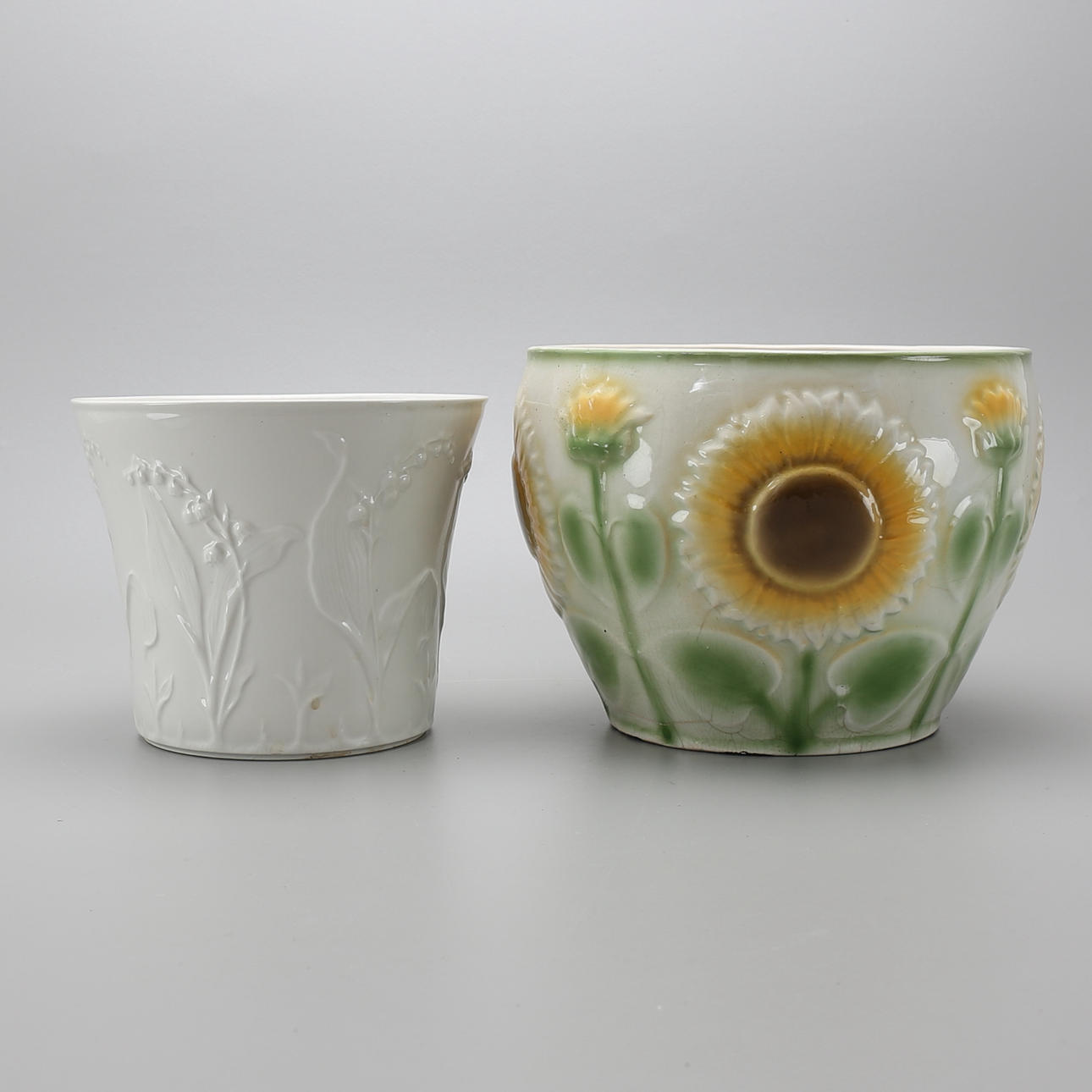 YTTERFODER, 2 st, porslin, Gustavsberg.