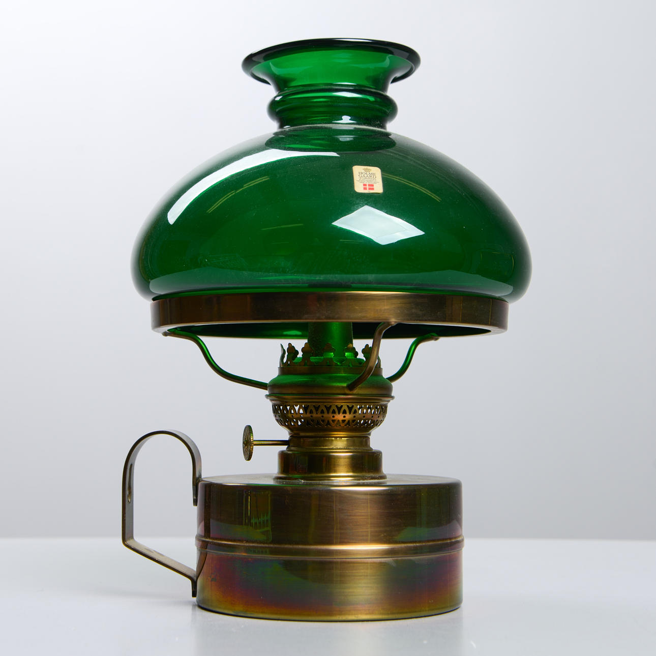 HOLMEGAARD, petroleumslampe, Danmark.