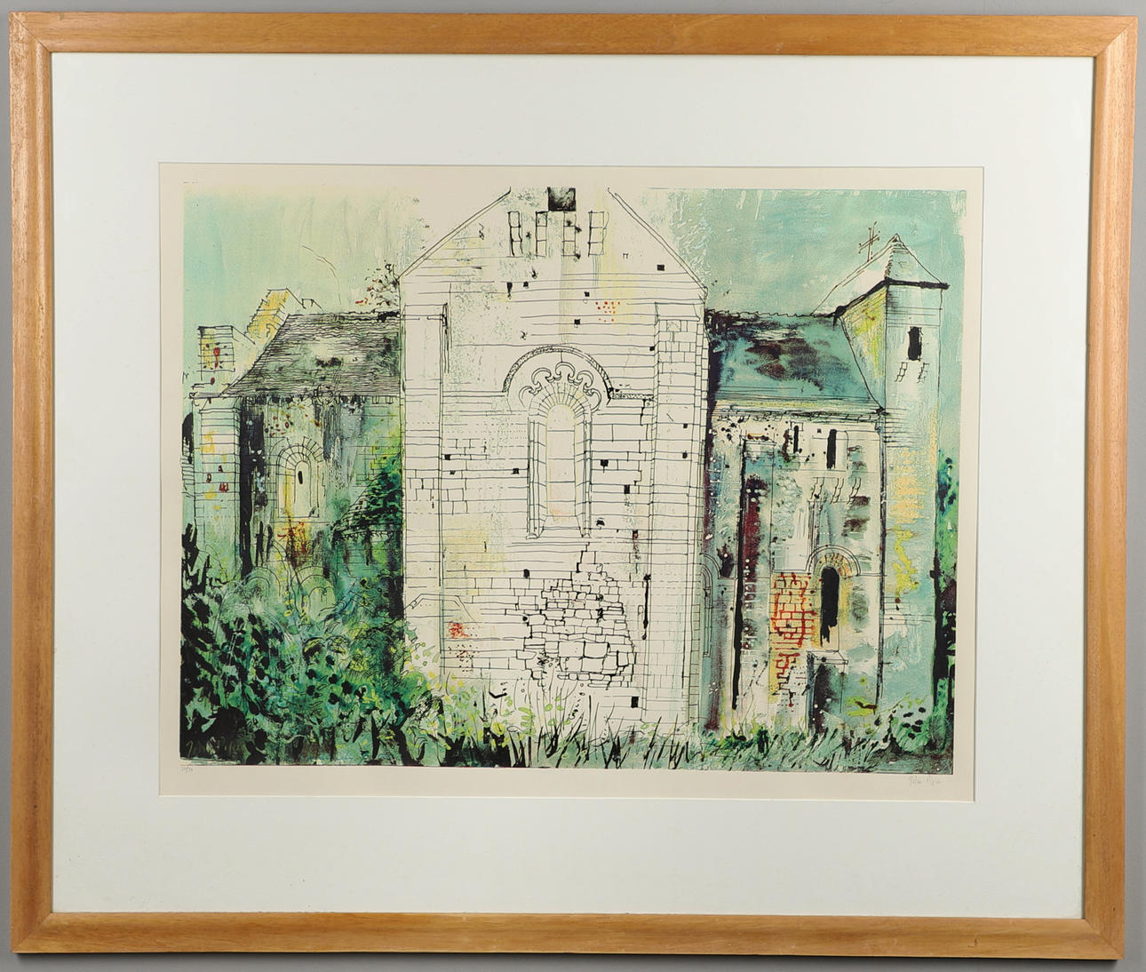 JOHN PIPER (1903-1992). ST ARMAND-DE-COLY, DORDOGNE (Levinson 197).