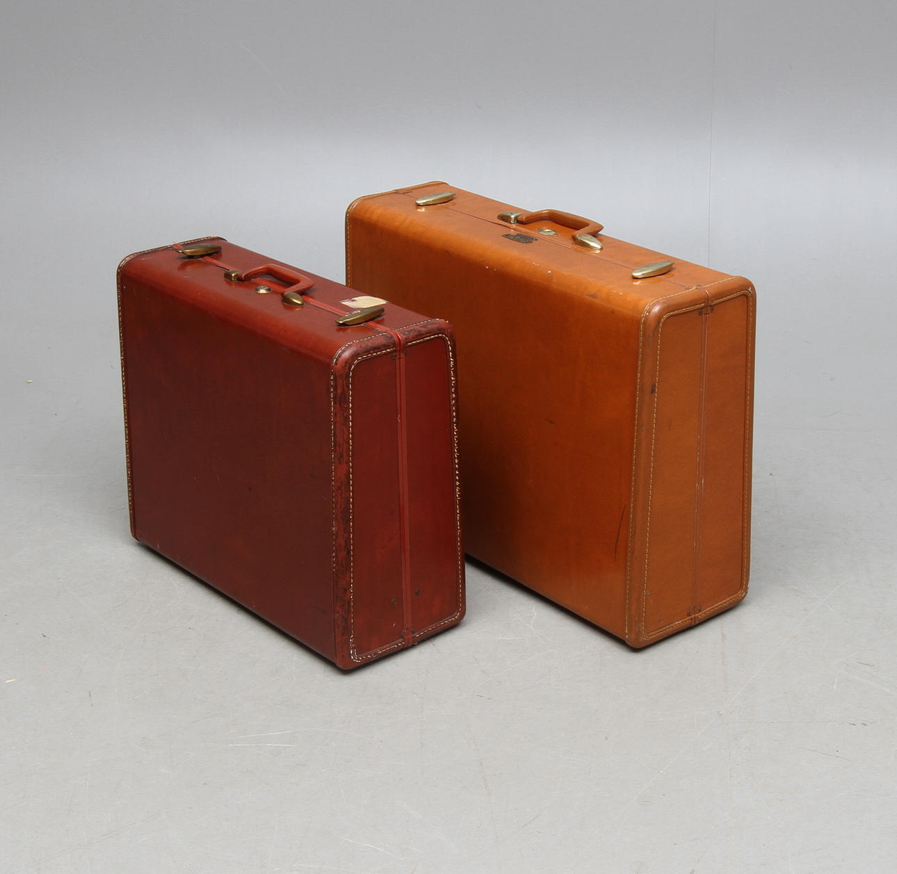 RESVÄSKOR, 2 st, Samsonite, omkring 1900-talets mitt.