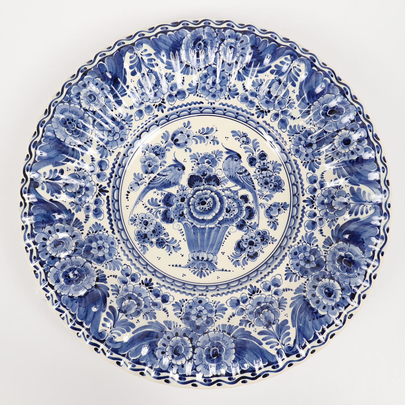 Porcelain dish, Delft, Netherlands.