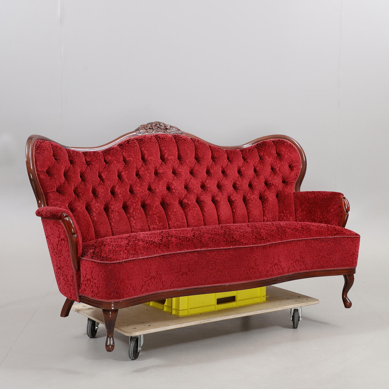 SALONGSSOFFA, rokokostil, 1800-tal.