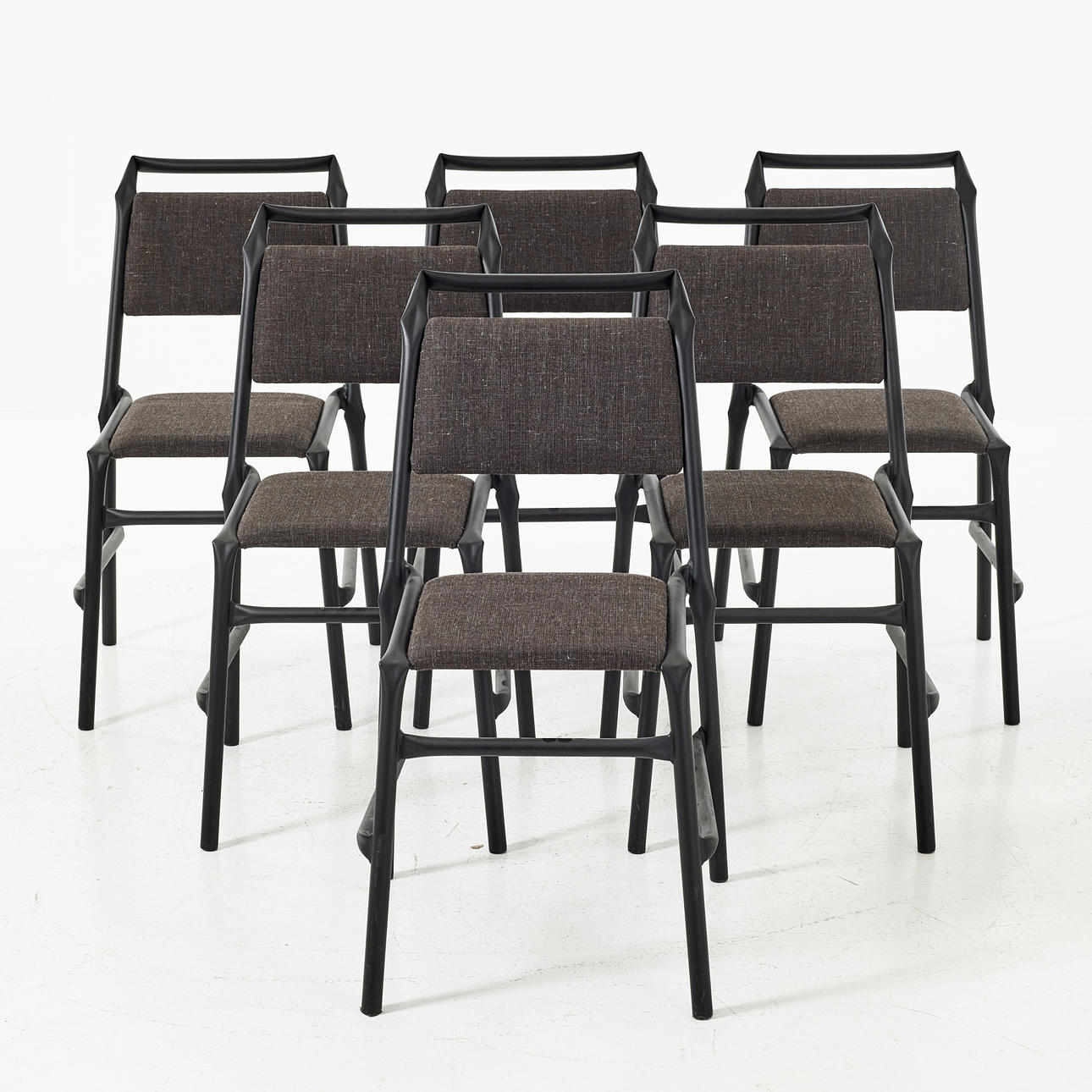 OSKO + DEICHMANN. 6 stolar "Straw" för Blå station.