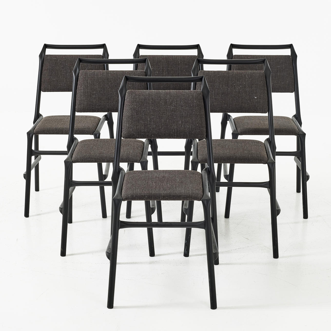 OSKO + DEICHMANN. 6 stolar "Straw" för Blå station.