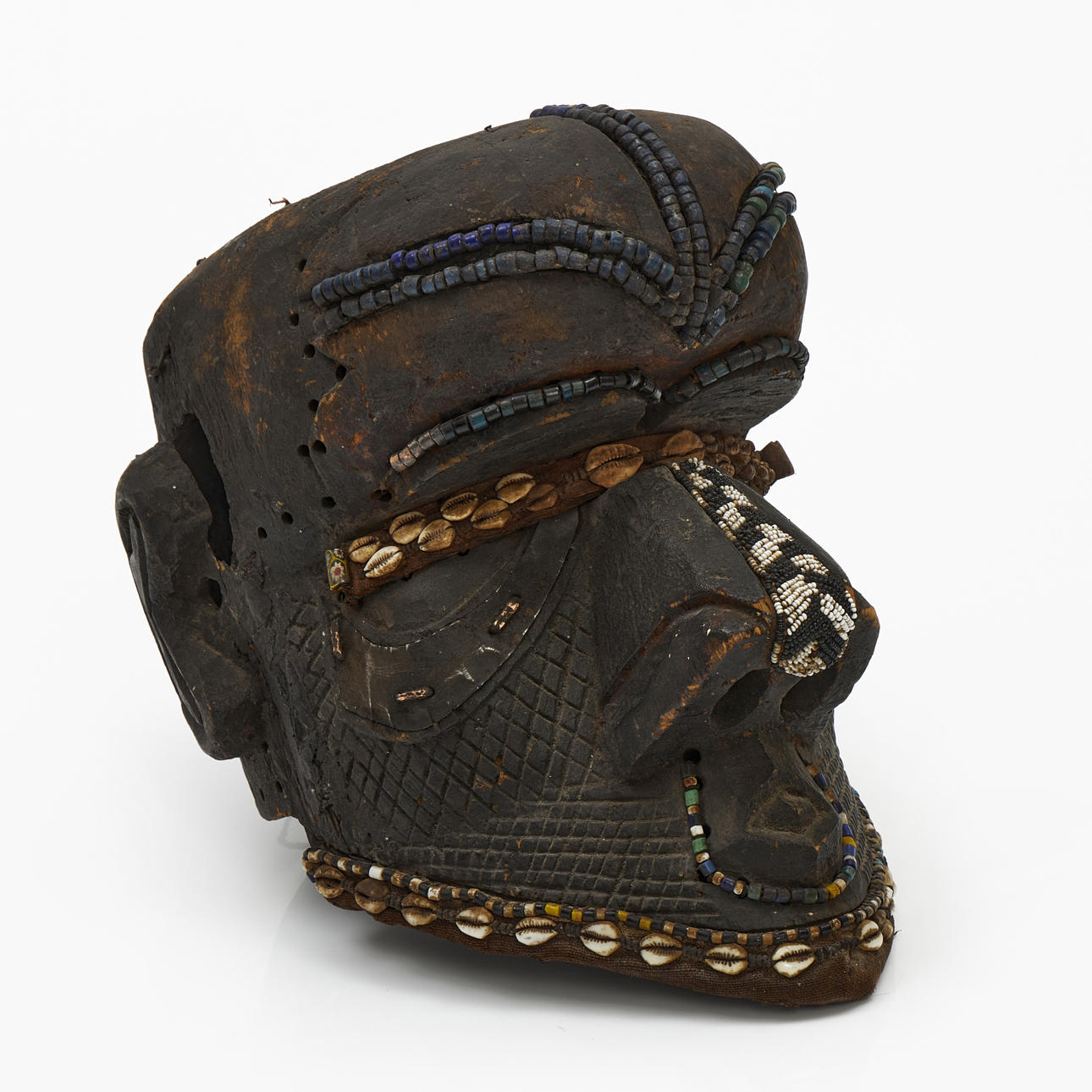 AFRICAN MASK, BaKuba, Congo “MBWoom”.