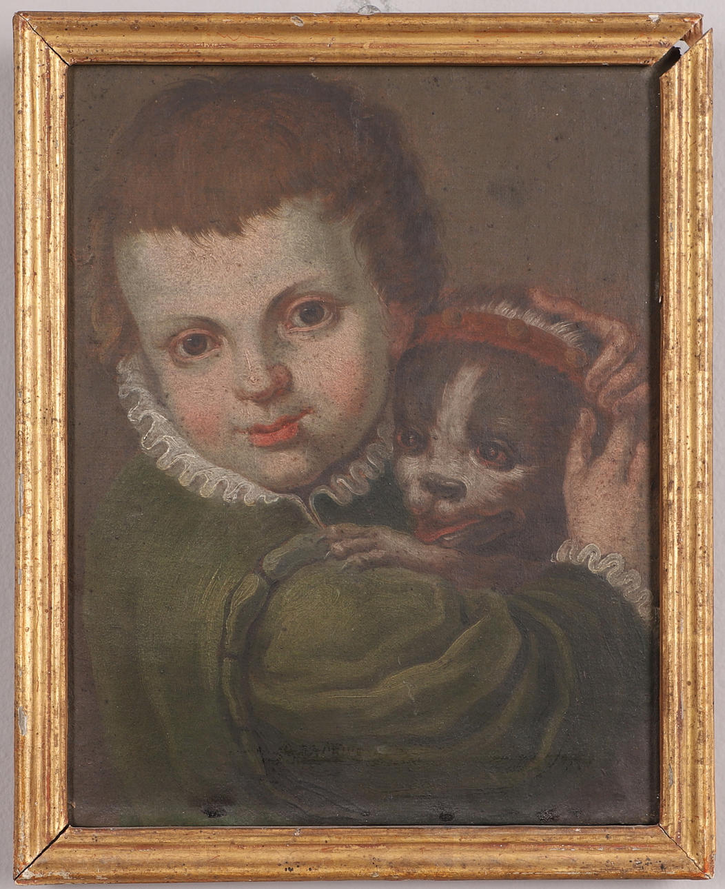 IN THE MANNER OF ANNIBALE CARRACCI (C.1560-1609). BOY WITH A DOG.